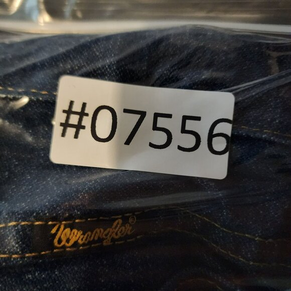 Wrangler Jeans Mens 36x36 Dark Wash Cotton High Rise Bootcut - Picture 12 of 12